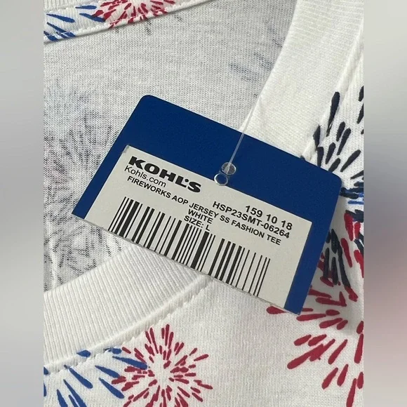 Hurley Fireworks White Tee - Picture 5 of 8